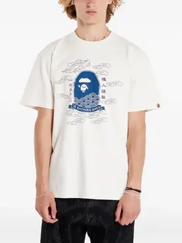A BATHING APE®: Футболка с принтом 