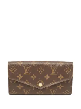 Louis Vuitton Pre-Owned: Коричневый кошелёк 