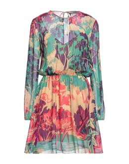 Valentino: Зелёное платье 