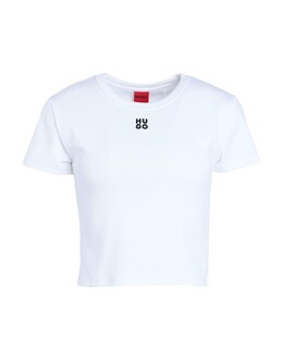 Hugo Boss: Белая футболка 