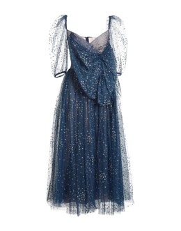 Valentino: Синее платье 