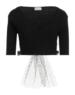 Valentino: Чёрный свитер 