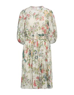 Valentino: Бежевое платье 