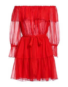 Gucci: Красное платье 