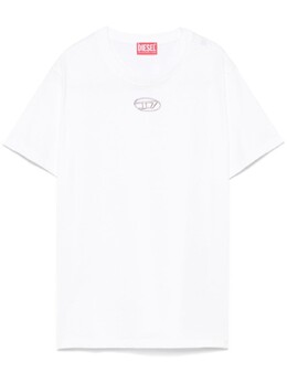 Diesel: Белая футболка 