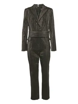 Elisabetta Franchi: Чёрный комбинезон 