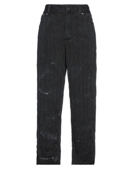 Balenciaga: Чёрные брюки 