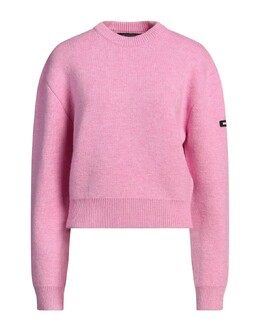 Balenciaga: Розовый свитер 