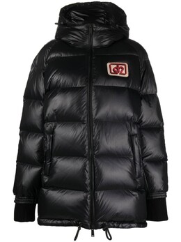 Dsquared2: Чёрный пуховик 