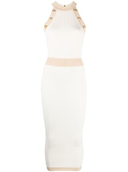 Balmain: Трикотажное платье 