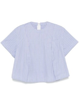 Sacai: Рубашка в полоску 