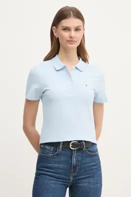 Tommy Hilfiger: Синее поло 