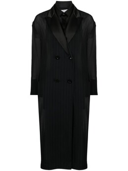 Sacai: Шифоновый плащ 