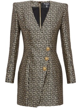 Balmain: Короткое платье 