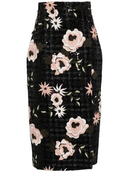 Elie Saab: Юбка с вышивкой 