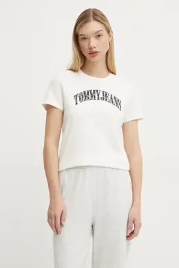 Tommy Jeans: Хлопковая футболка 