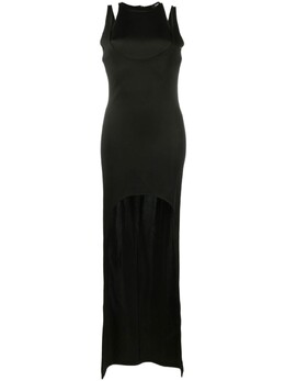 Balmain: Длинное платье 
