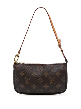 Louis Vuitton Pre-Owned: Коричневая сумка 