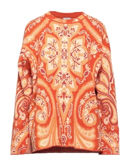 Etro: Оранжевый свитер 