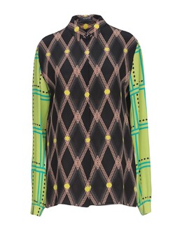 Etro: Чёрная рубашка 