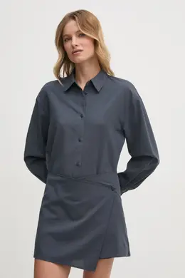Calvin Klein Jeans: Серое платье 
