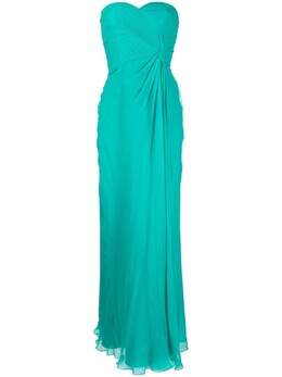 Alberta Ferretti: Зелёное платье 