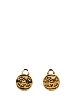 CHANEL Pre-Owned: Серьги 
