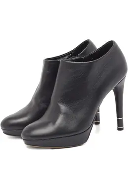 Christian Dior Pre-Owned: Чёрные ботинки 