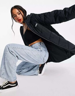 Vans: Чёрная куртка 