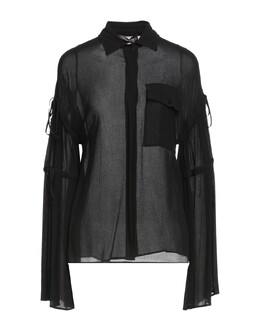 Trussardi: Чёрная рубашка 