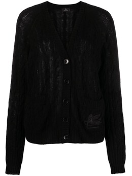 Etro: Кардиган  Pegaso с вышивкой