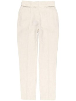 Jacquemus: Белые брюки 