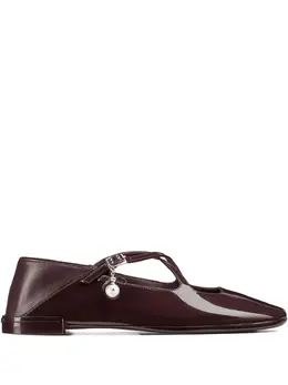 Jimmy Choo: Тёмные балетки 