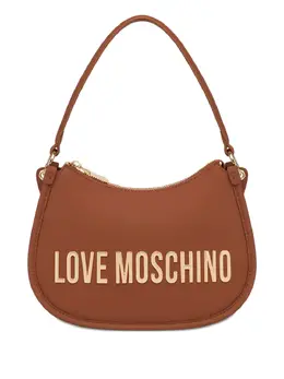 Love Moschino: Коричневая сумка 