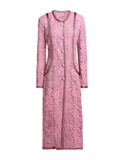 Etro: Розовый плащ 