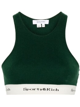 Sporty & Rich: Зелёный топ 