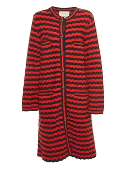 Gucci Pre-Owned: Кардиган в полоску 