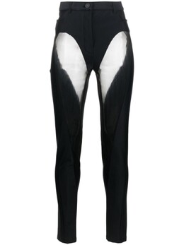 MUGLER: Расклешённые брюки 