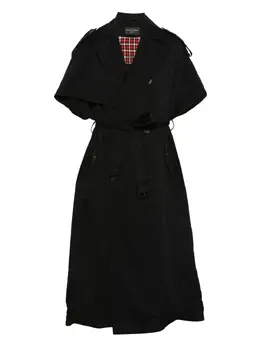 Balenciaga: Плащ с капюшоном 