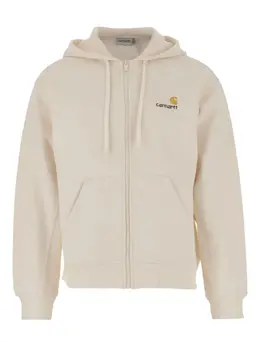 Carhartt WIP: Бежевая толстовка 