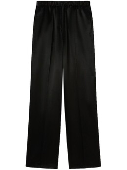 Jil Sander: Атласные брюки 