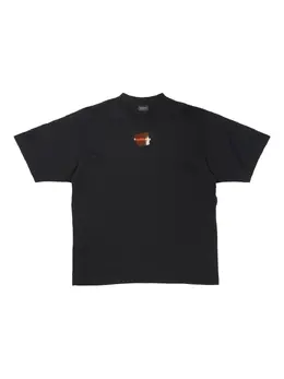 Balenciaga: Футболка с принтом 