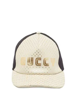 Gucci Pre-Owned: Кепка с принтом 