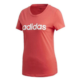 Adidas: Розовая футболка  Essentials