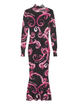 Versace Jeans Couture: Платье с принтом 
