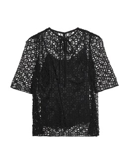 Dolce & Gabbana: Чёрный топ 