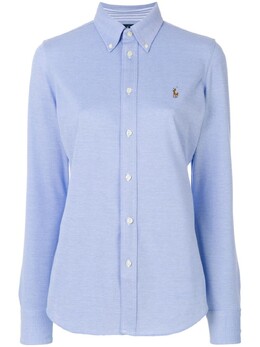 Polo Ralph Lauren: Синяя рубашка 