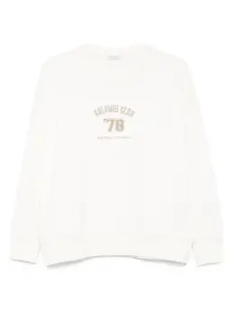 Brunello Cucinelli: Белый свитшот 