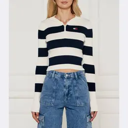 Tommy Hilfiger: Короткий свитер 