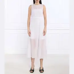 Armani Exchange: Белое платье 